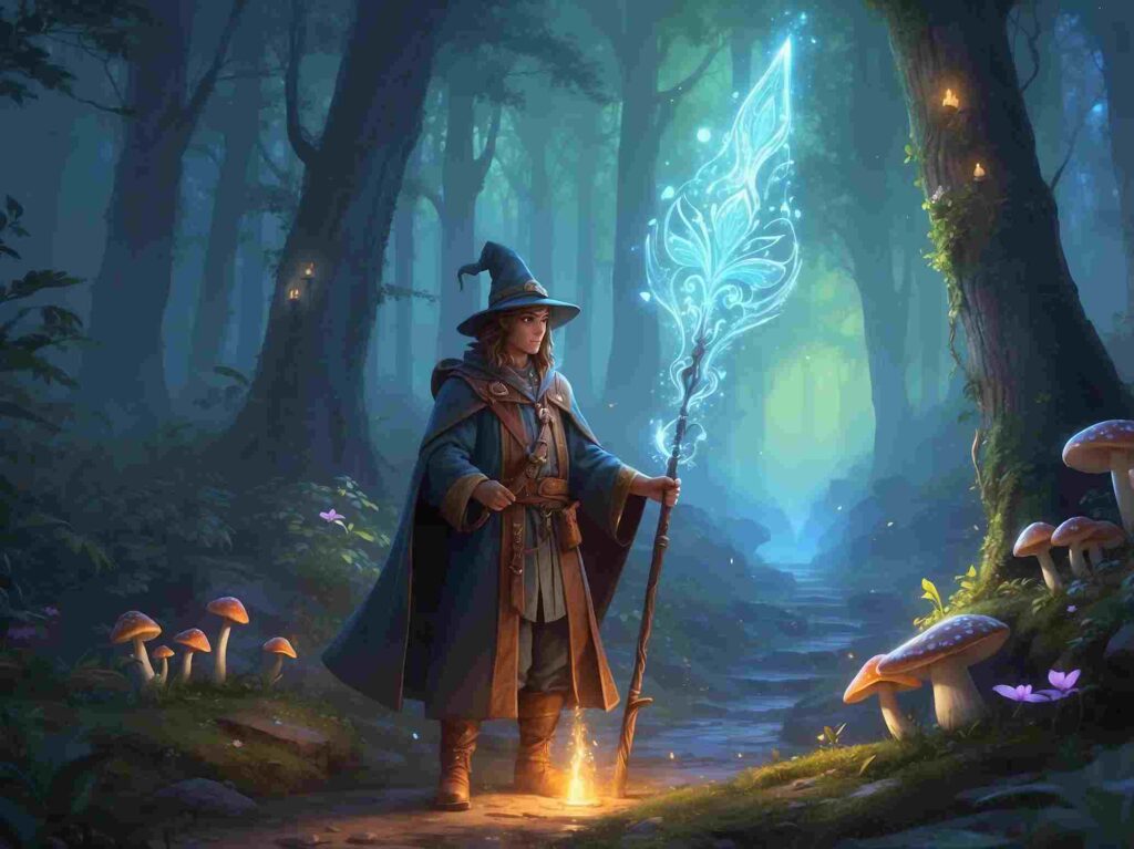 Simon the Sorcerer 5 gameplay showcases a character interacting with a magical object.