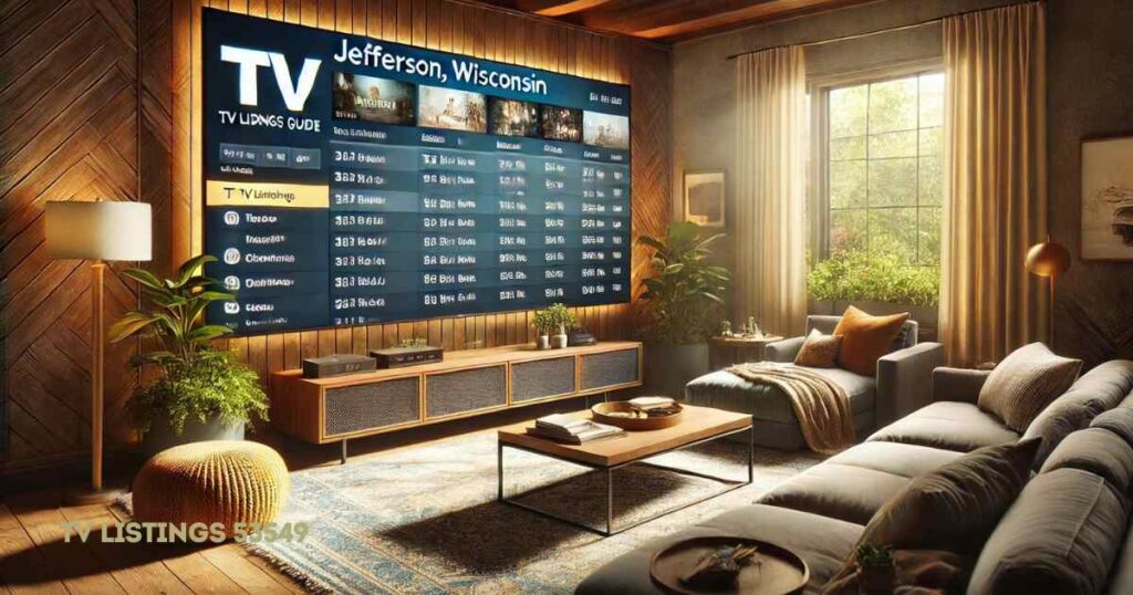 Comprehensive Guide to TV Listings 53549 in Jefferson, Wisconsin