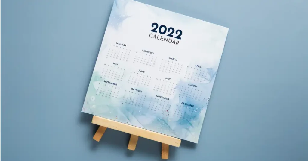 wall calendar