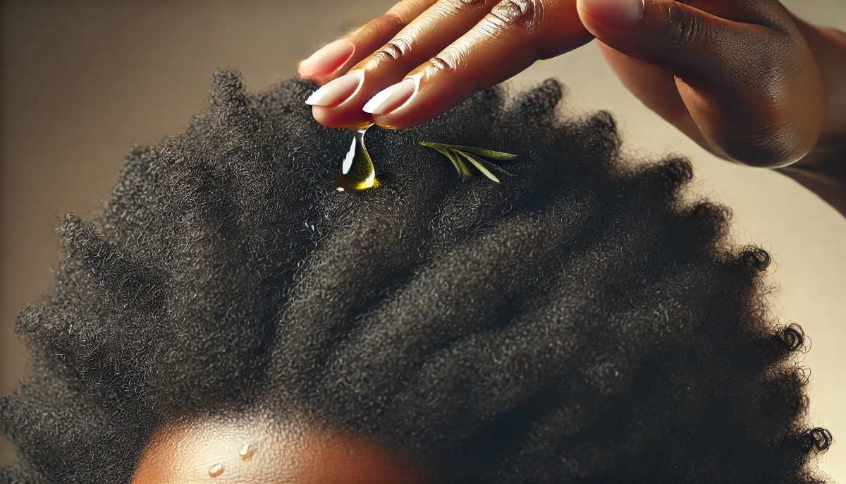 Sesame Scalp and Hair Oil Good for Afro