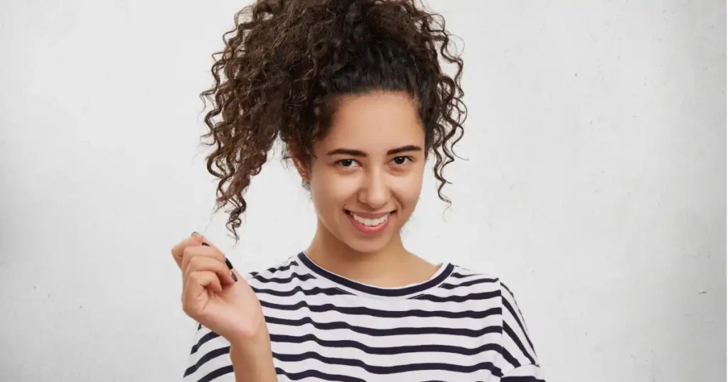curly hair