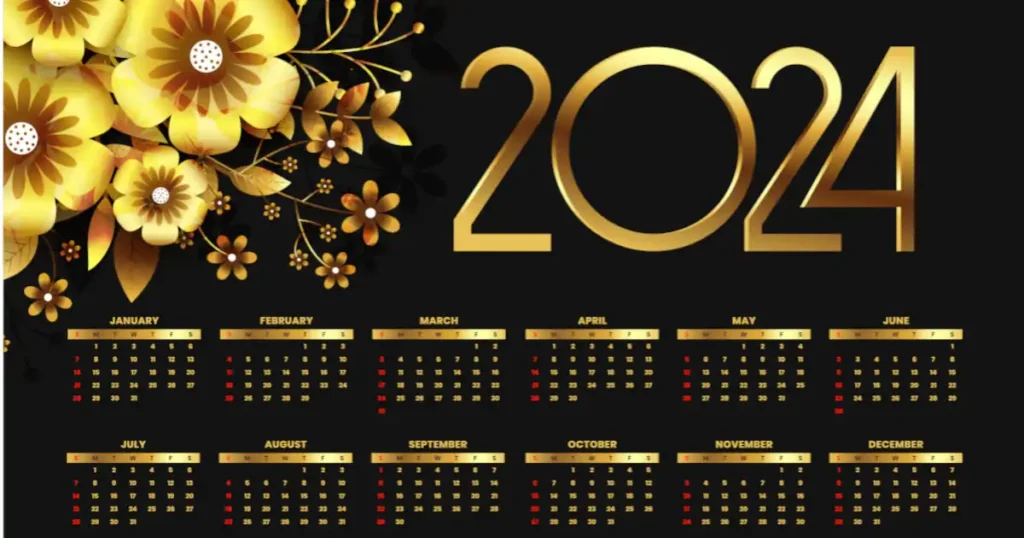 CFMEU RDO Calendar 2024 QLD