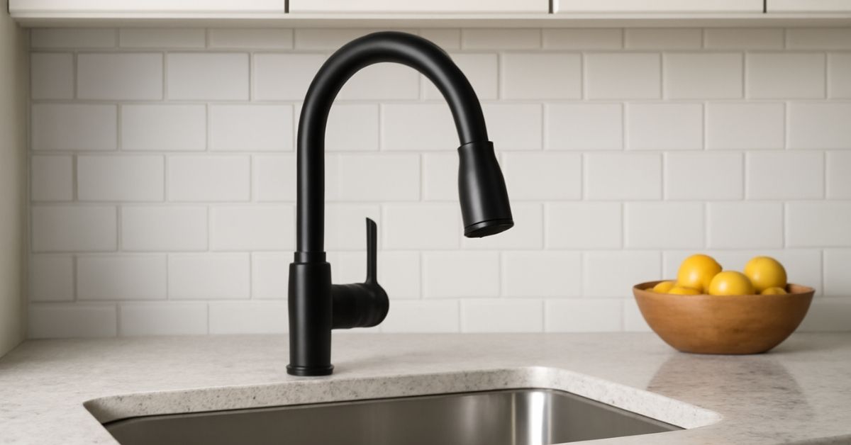 Black Kitchen Sink Faucets Becoming More Favored because these is Very beautiful and Functional Appeal