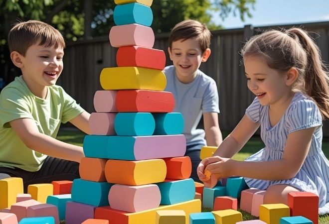 Shop Sunnylife Giant Jumbling Tower Guide