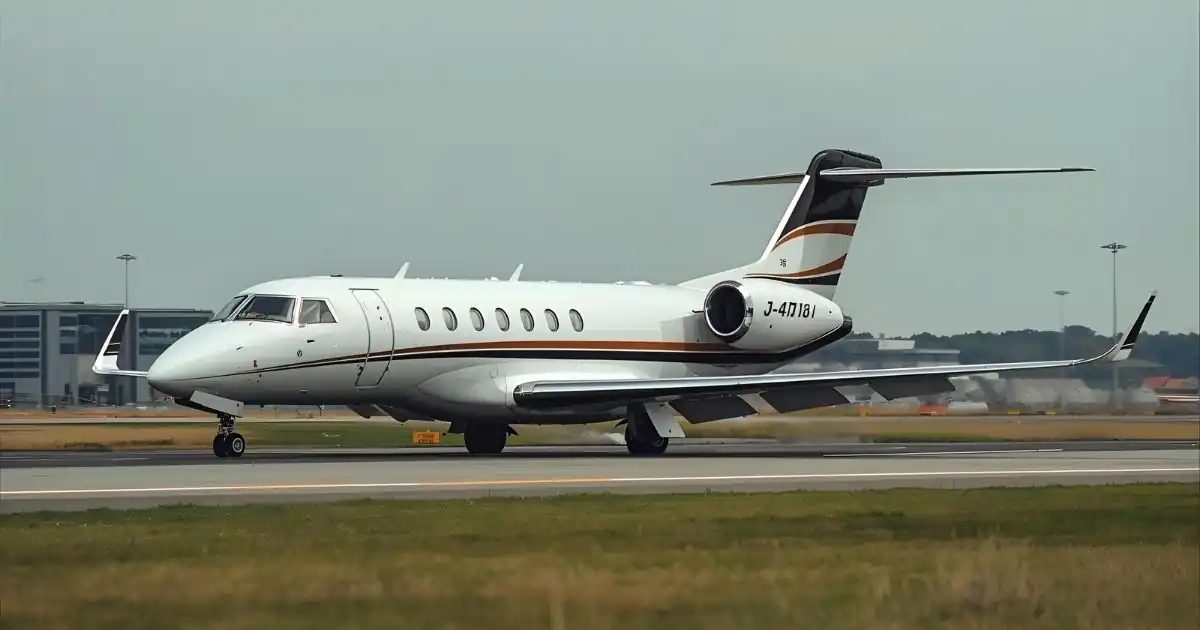 hawker 800xp emergency landing msp